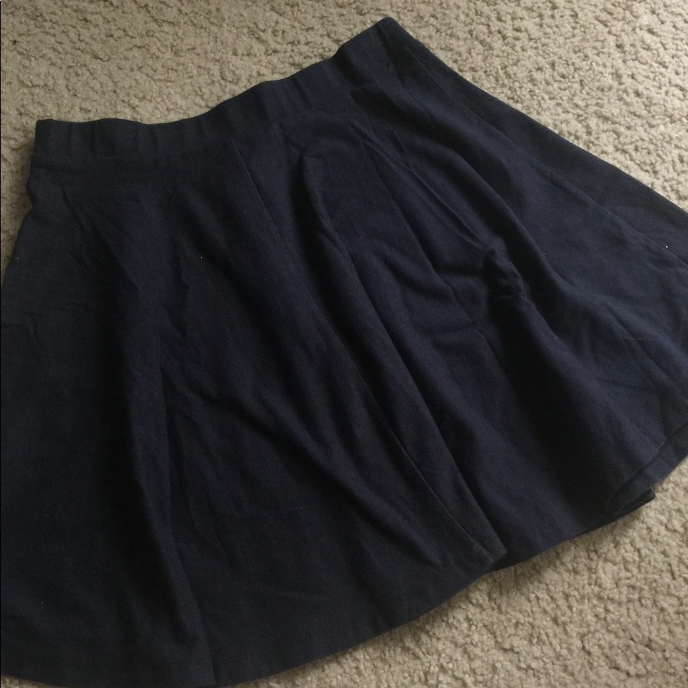 Stretchy circle skirt